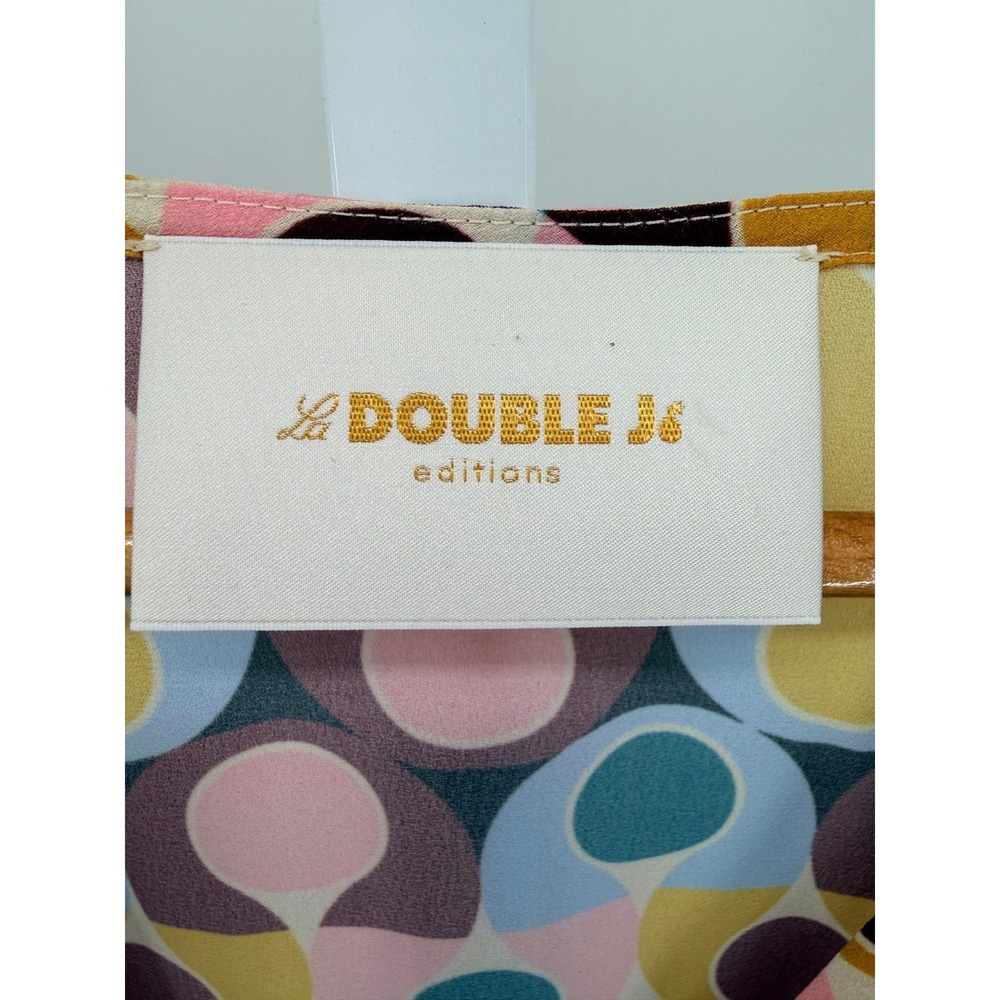 La DoubleJ V Trapezio Dress Gumball Retro Print Maxi XL Edition 25 Italy Mod‎ - Picture 5 of 12
